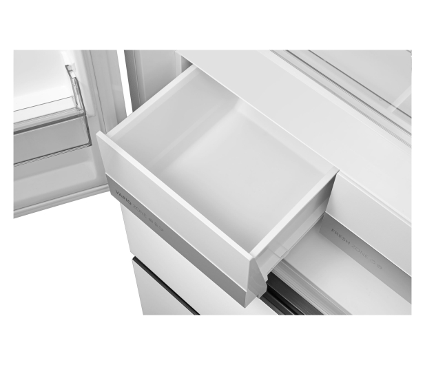 Lodówka Midea MDRF600BIE36 French Door No Frost 191cm Białe Szkło Do Obudowy WiFi 435L - 1525853 - zdjęcie 10